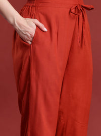 Anouk Kurta with Trousers & Dupatta