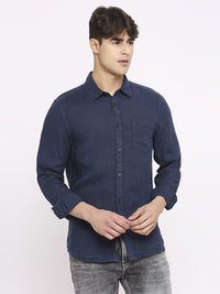 Being Human Pure Linen Slim Fit Casual Shirt