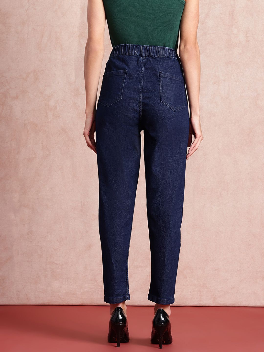 all about you Women Mom Fit High-Rise Stretchable Jeans