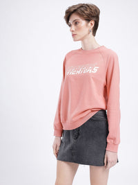 DressBerry Printed Cotton Terry Sweatshirt