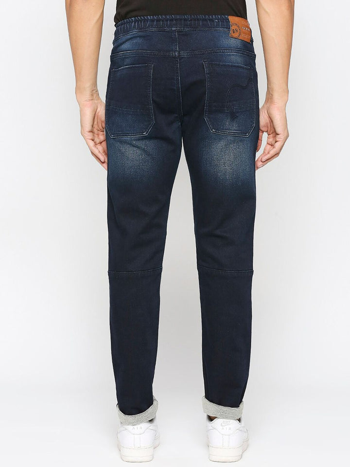 Being Human Men Mid Rise Clean Look Heavy Fade Jeans