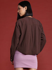 all about you Textured Formal Shirt