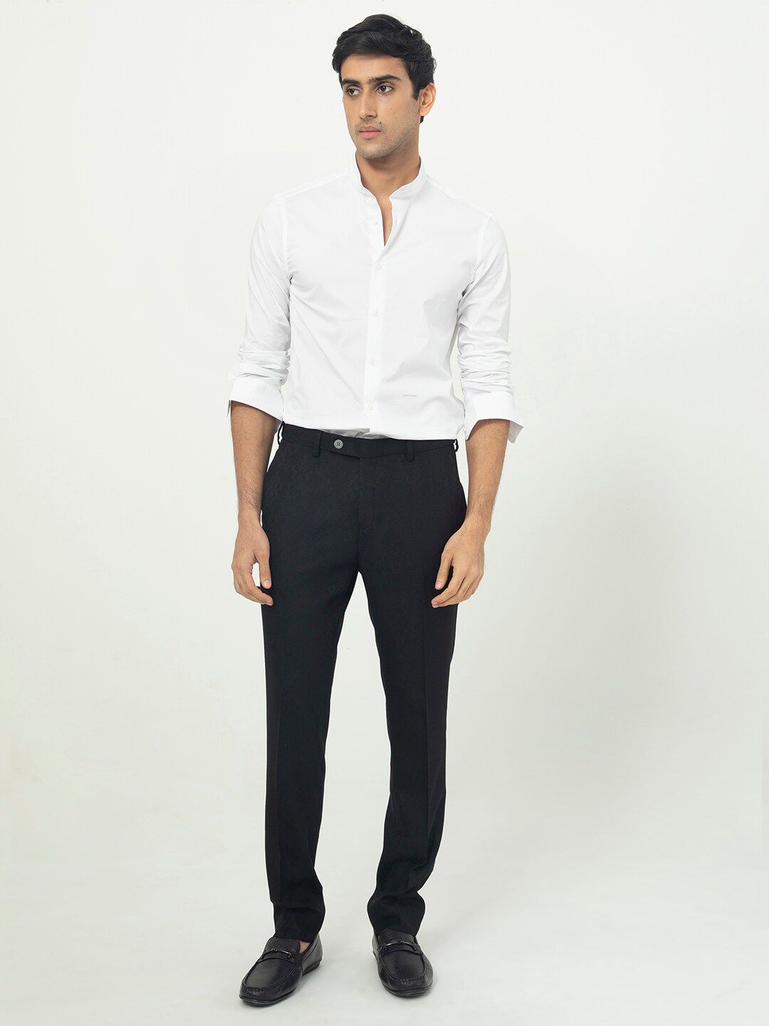 RARE RABBIT Men Coxx Slim Fit Opaque Shirt