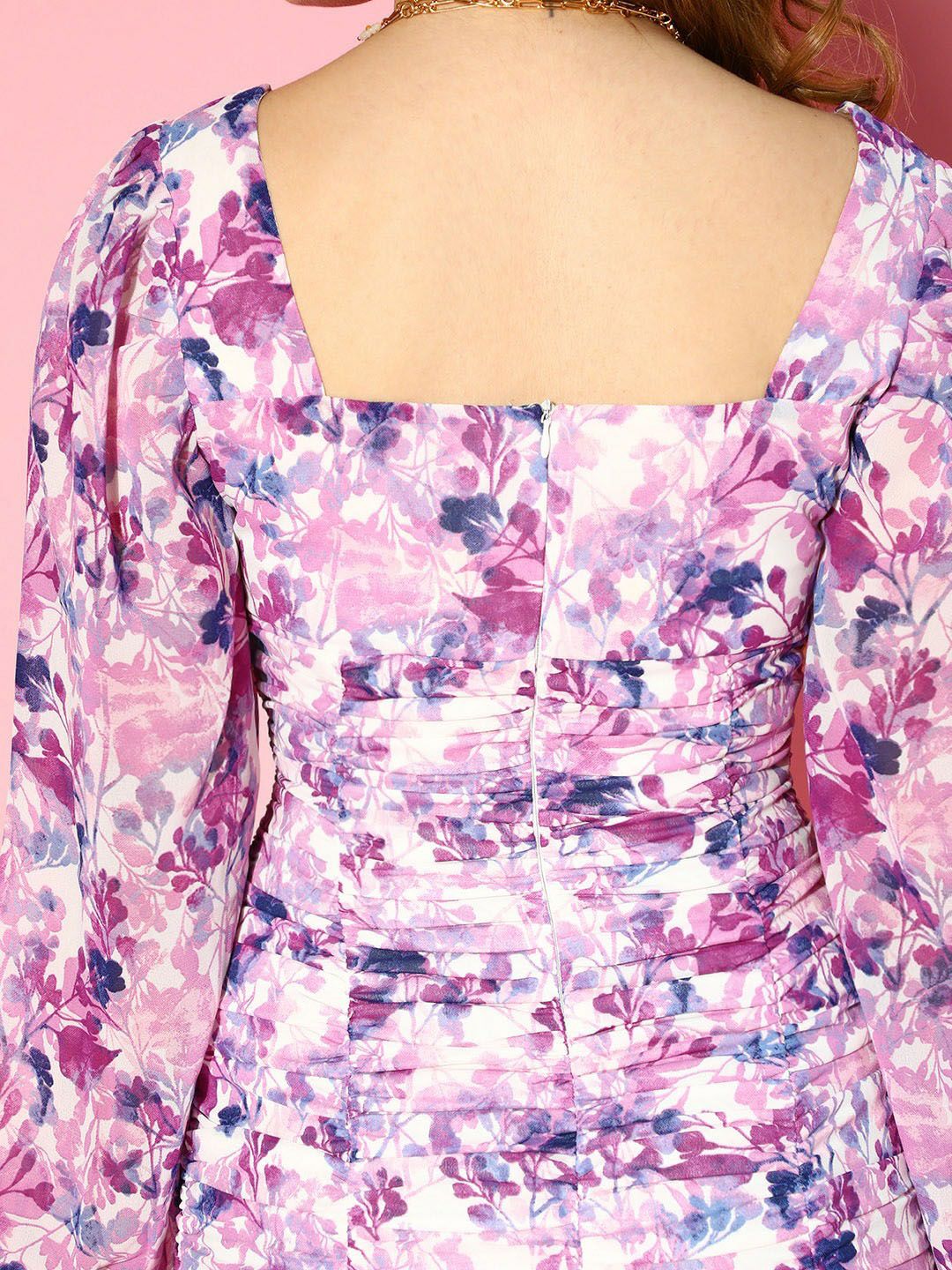 Berrylush Women Floral Bustier Dress