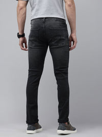 SPYKAR Men Skinny Slim Fit Low-Rise Light Fade Stretchable Jeans