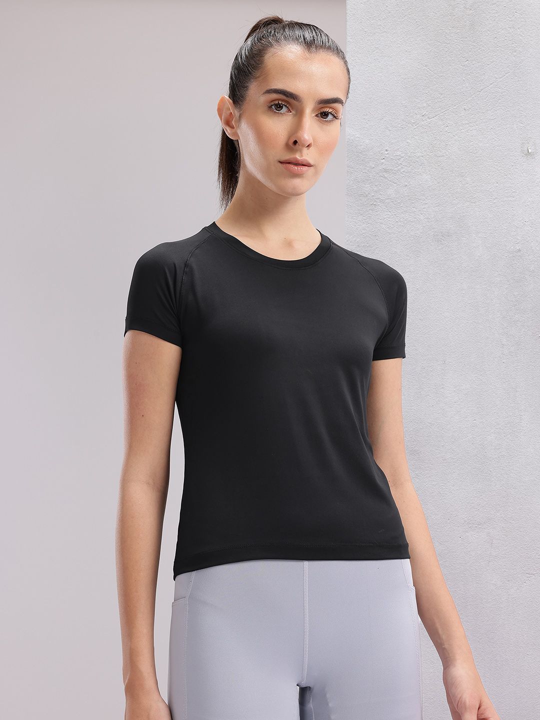 HRX by Hrithik Roshan Women Slim Fit Training T-shirt