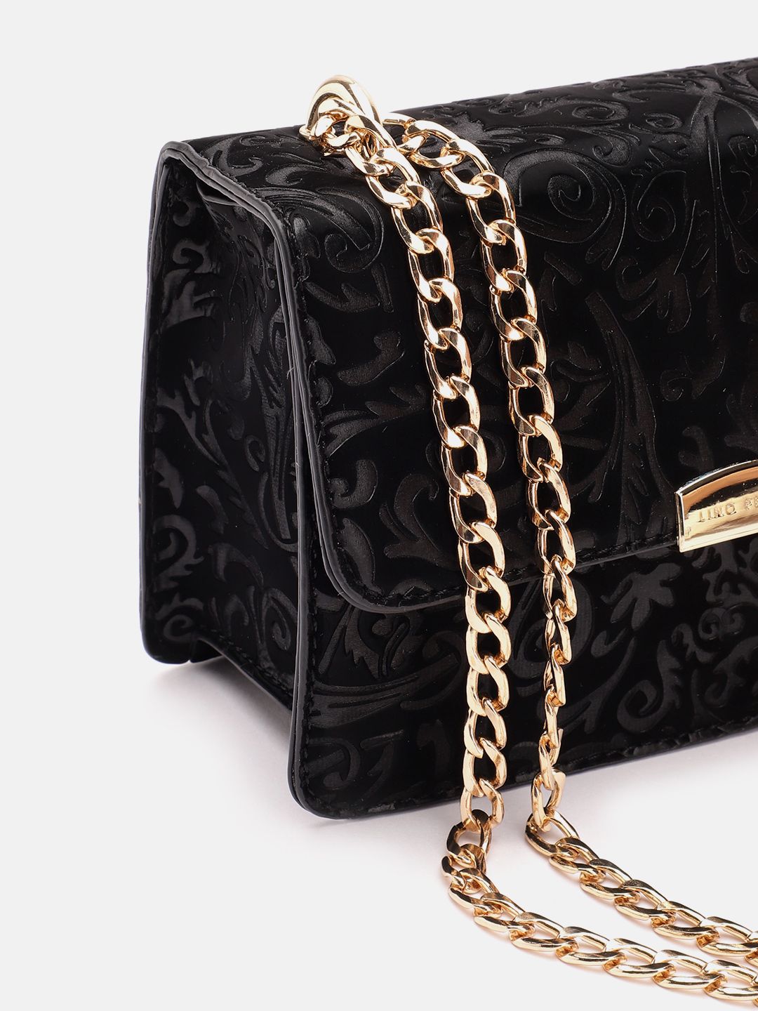 Lino Perros Textured Structured Shoulder Bag