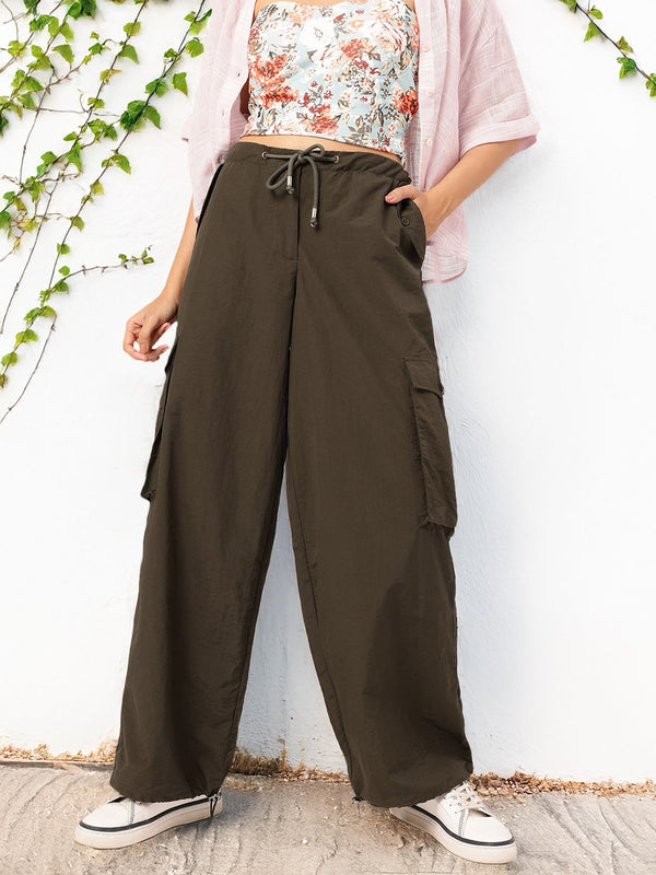 DressBerry Women Whirl Win Parachute Trousers