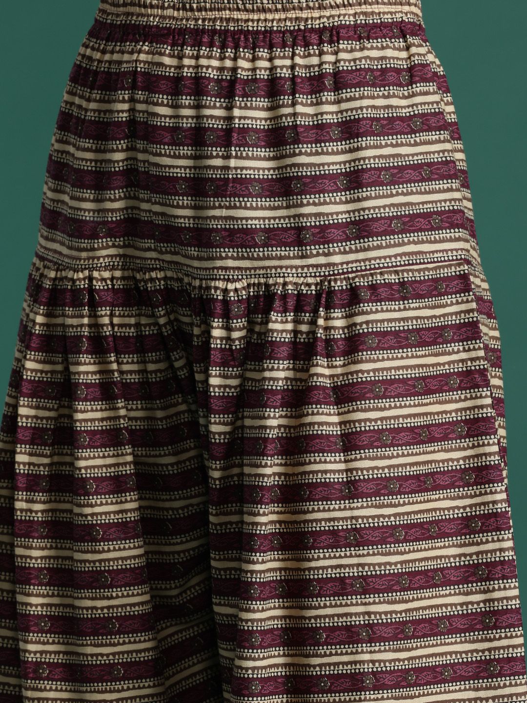 Indo Era Women Floral Printed Regular Pure Cotton Kurta with Salwar & With Dupatta