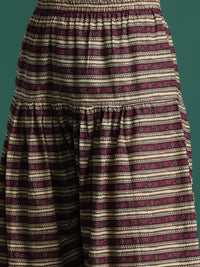 Indo Era Women Floral Printed Regular Pure Cotton Kurta with Salwar & With Dupatta