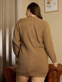 Berrylush Curve Women Longline Front-Open