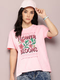 DILLINGER Printed Pure Cotton Boxy T-shirt