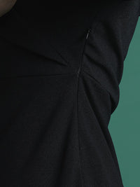 DressBerry V Neck Sheath Dress