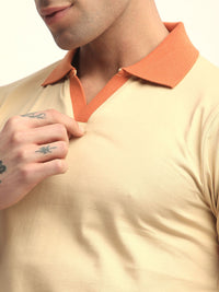 DILLINGER Men Short Sleeve Regular Fit Solid Polo Tshirt