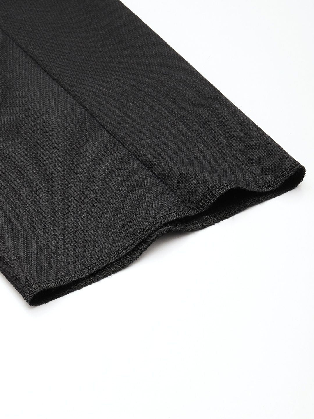 Park Avenue Men Textured Slim Fit Formal Trousers