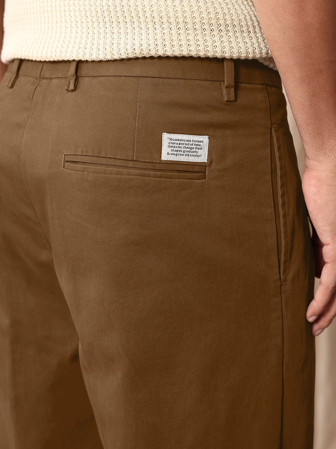 Mr Bowerbird Men Oversized Fit Pleated Trousers