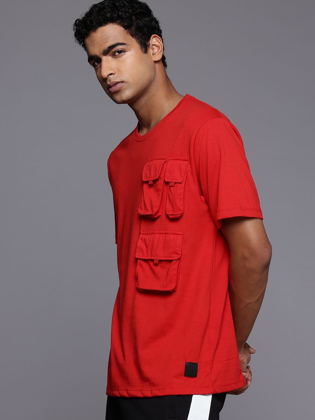 HRX by Hrithik Roshan Typography Printed T-shirt