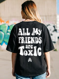 Bewakoof Typography Print Oversized T-shirt