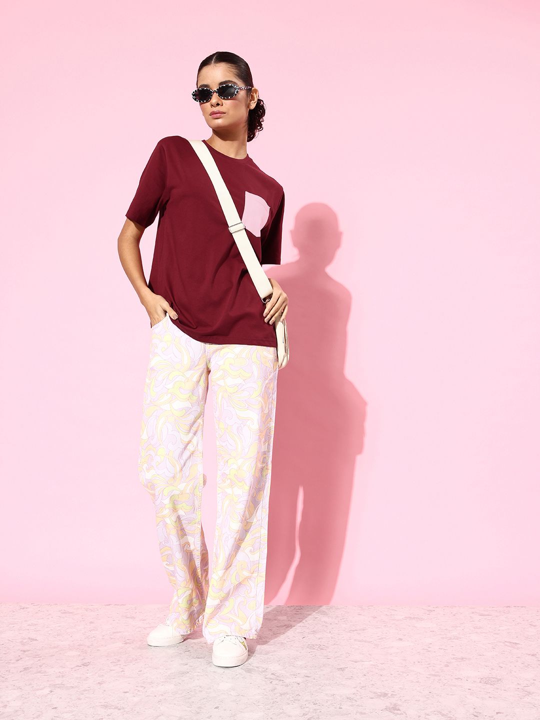 DILLINGER Women Pure Cotton Pockets T-shirt