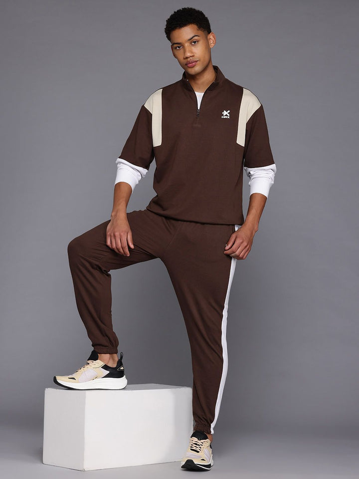 HRX by Hrithik Roshan Colourblocked Lifestyle Tracksuit