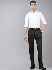 Park Avenue Men Checked Formal Trousers