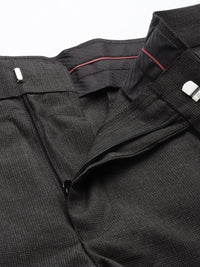 Park Avenue Men Textured Formal Trousers