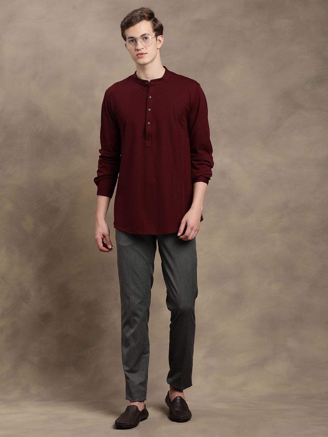 Turtle Men Thread Work Kurta