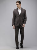 Park Avenue Checked Single Breasted Formal Blazer and Trouser