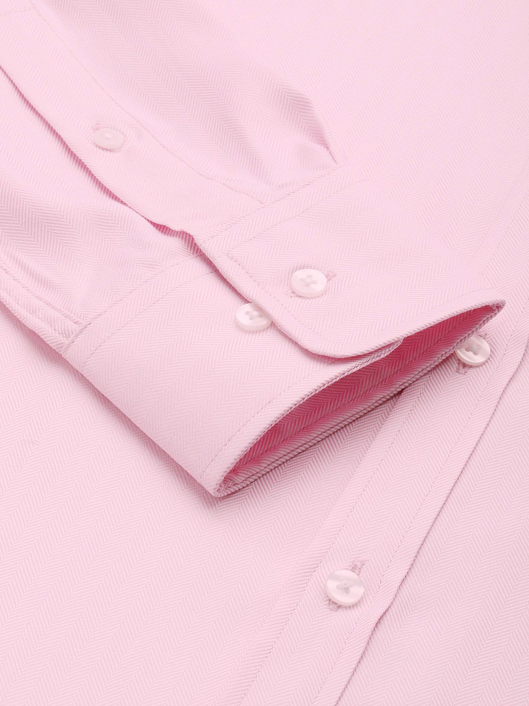 Park Avenue Self Design Slim Fit Textured Formal Shirt