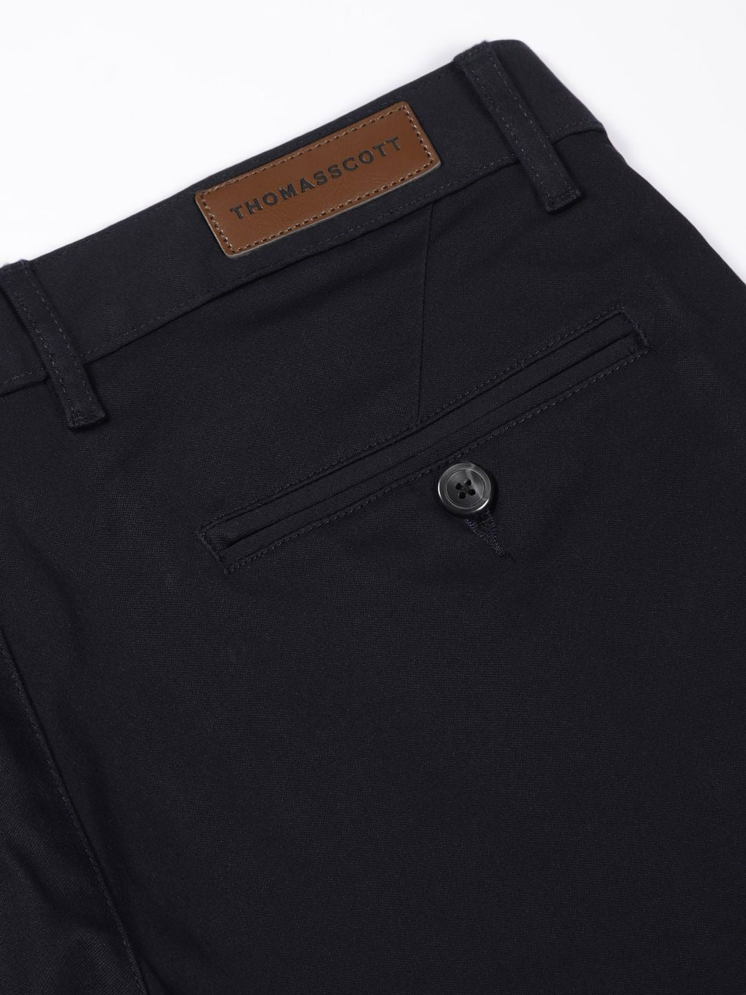 Thomas Scott Men Slim Fit Mid-Rise Chinos Trousers