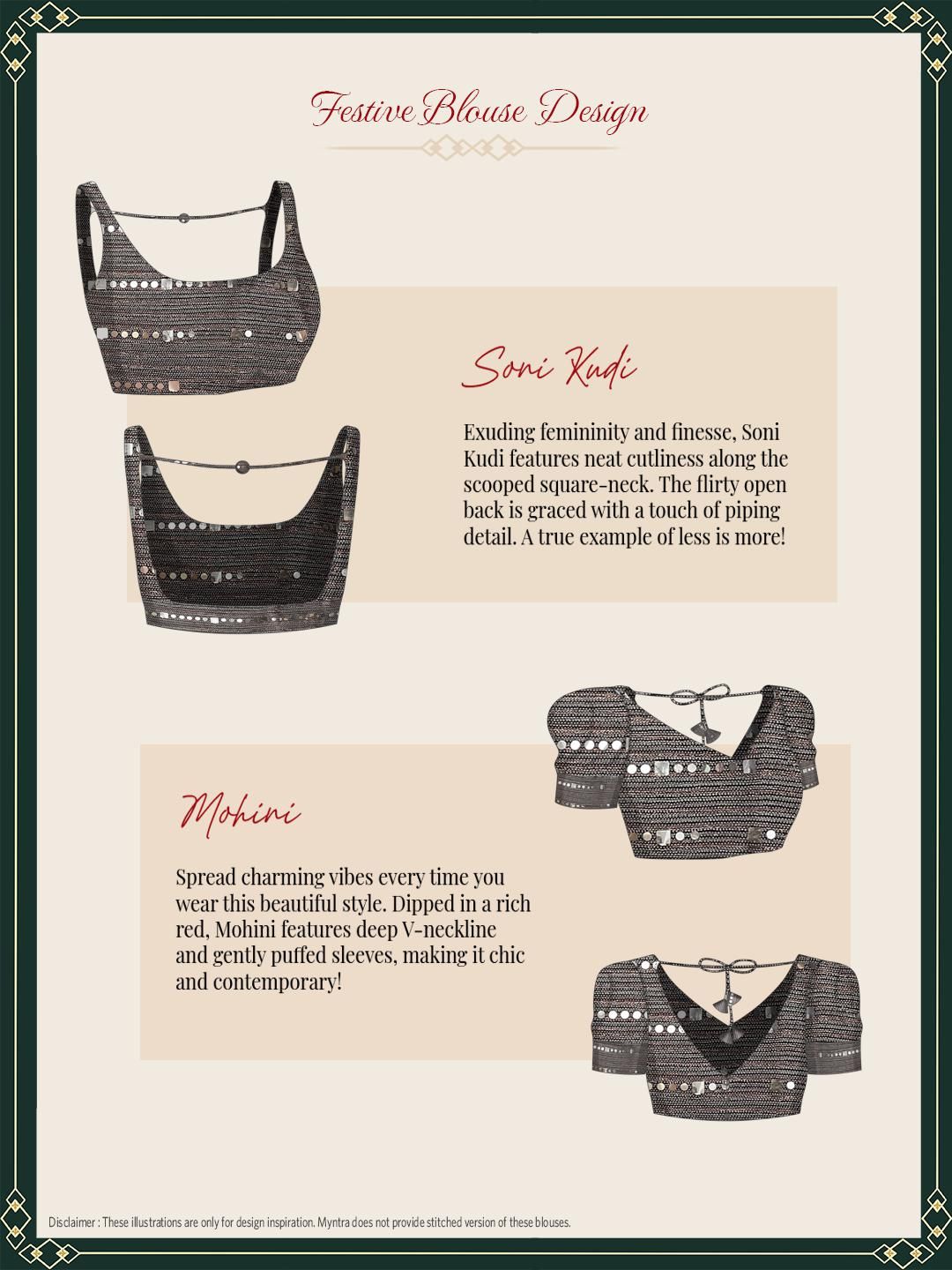 Tikhi Imli Gunmetal-Toned Striped Saree