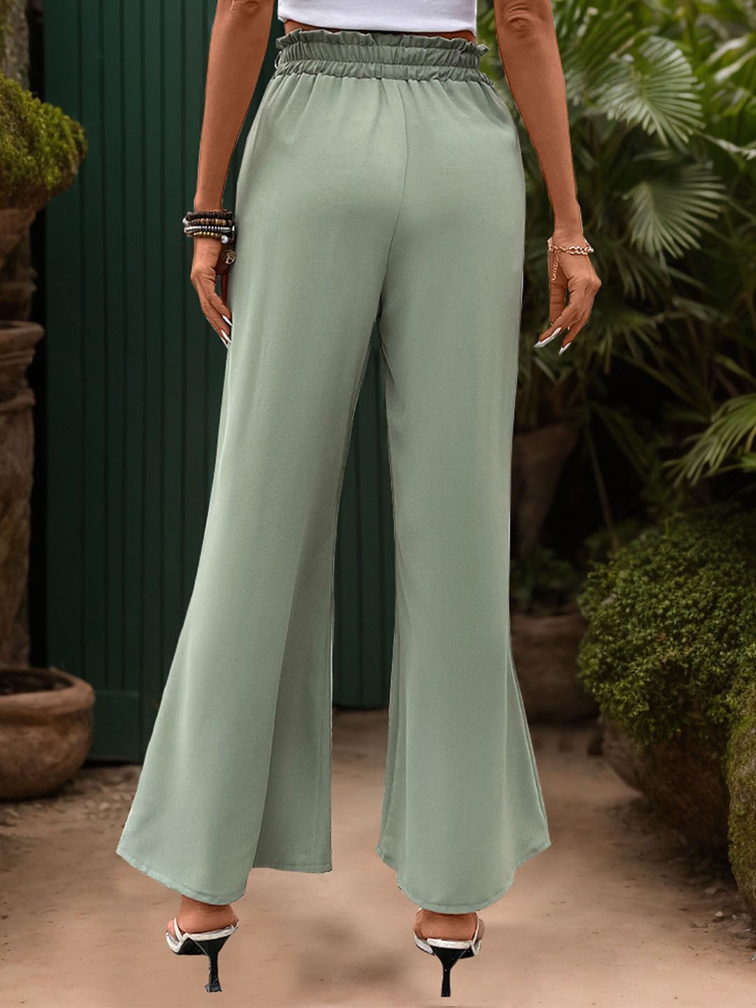 DressBerry Women Flared Trousers