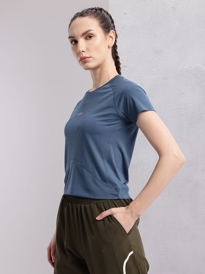 HRX by Hrithik Roshan Raglan Sleeves Training T-shirt