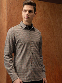 LOCOMOTIVE Satin Abstract Printed Party Shirt