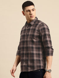 Being Human Classic Slim Fit Checked Casual Shirt