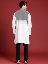 Anouk Pure Cotton Geometric Printed Straight Kurta