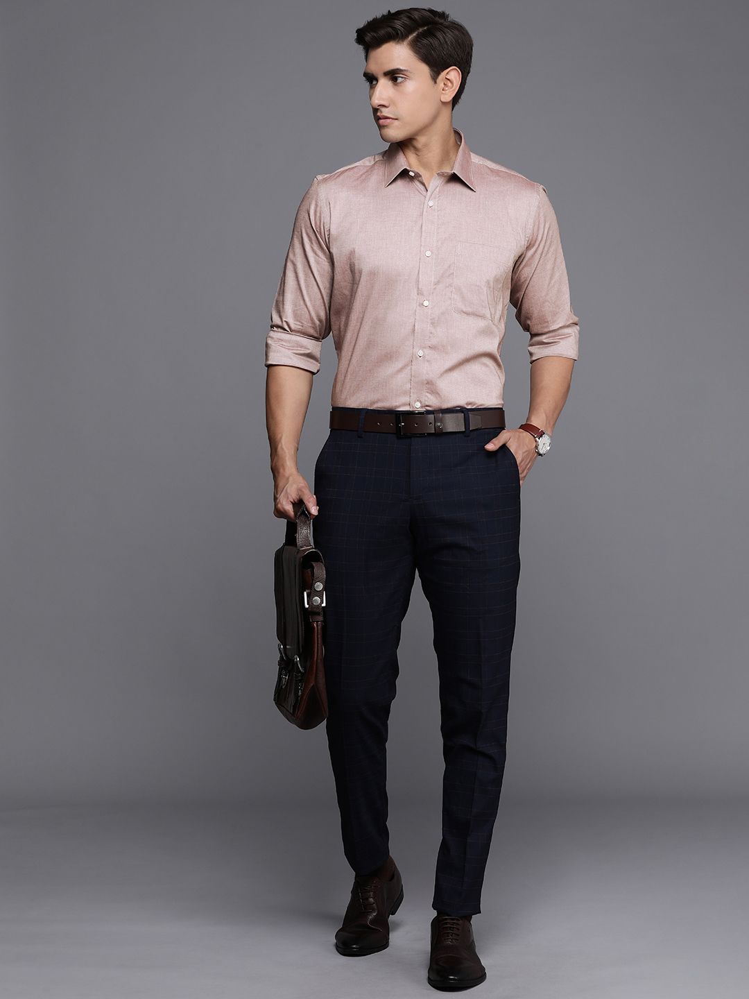 Raymond Pure Cotton Opaque Formal Shirt