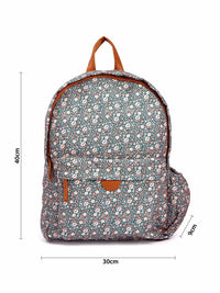 TEAL BY CHUMBAK Women Printed Light Weight Medium Back Pack