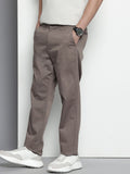 The Indian Garage Co Men Regular Fit Chinos Trousers