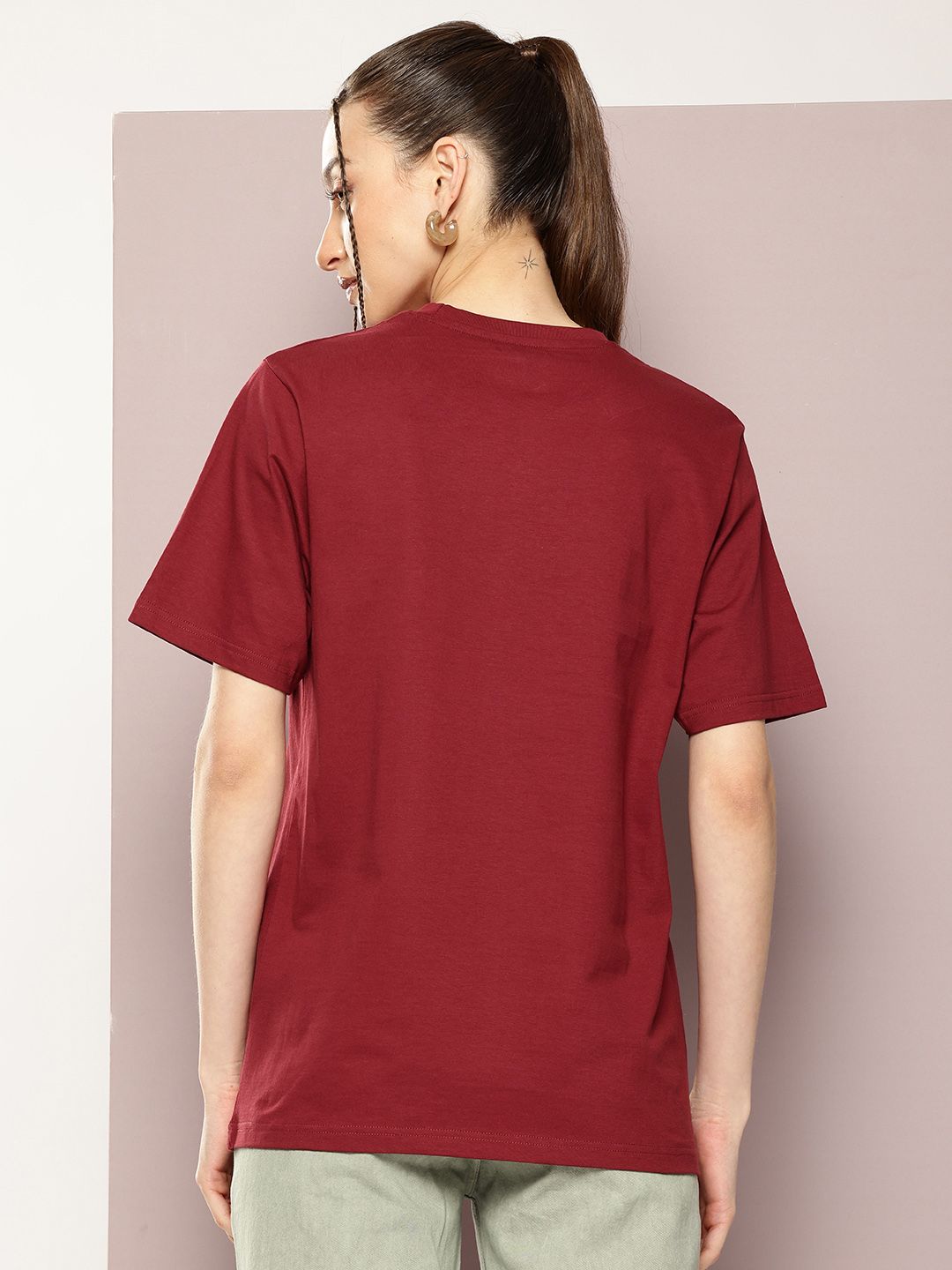 DILLINGER Printed Oversized Pure Cotton T-shirt