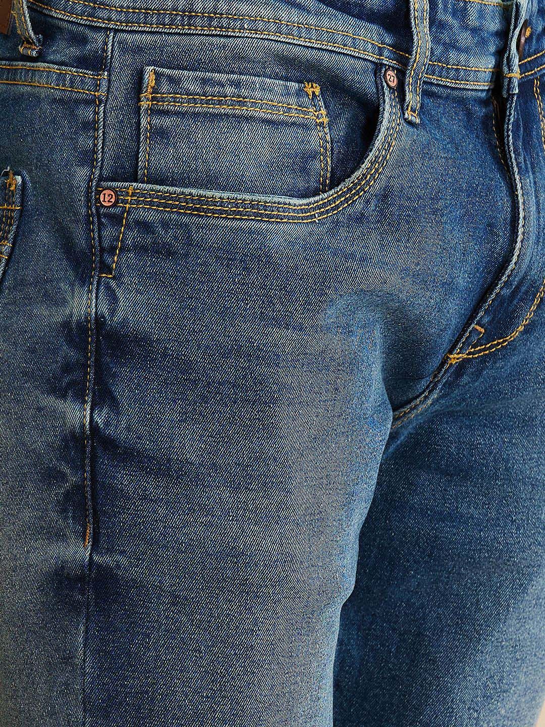 Being Human Men Slim Fit Light Fade Jeans