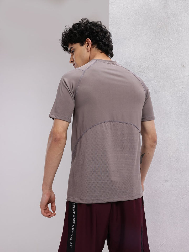 HRX by Hrithik Roshan Typography Printed Rapid-Dry Training T-shirt