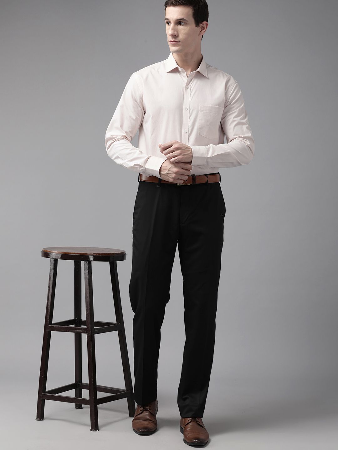 Park Avenue Men Slim Fit Pure Cotton Formal Shirt