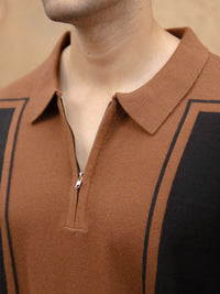 Powerlook Men Polo Collar T-shirt