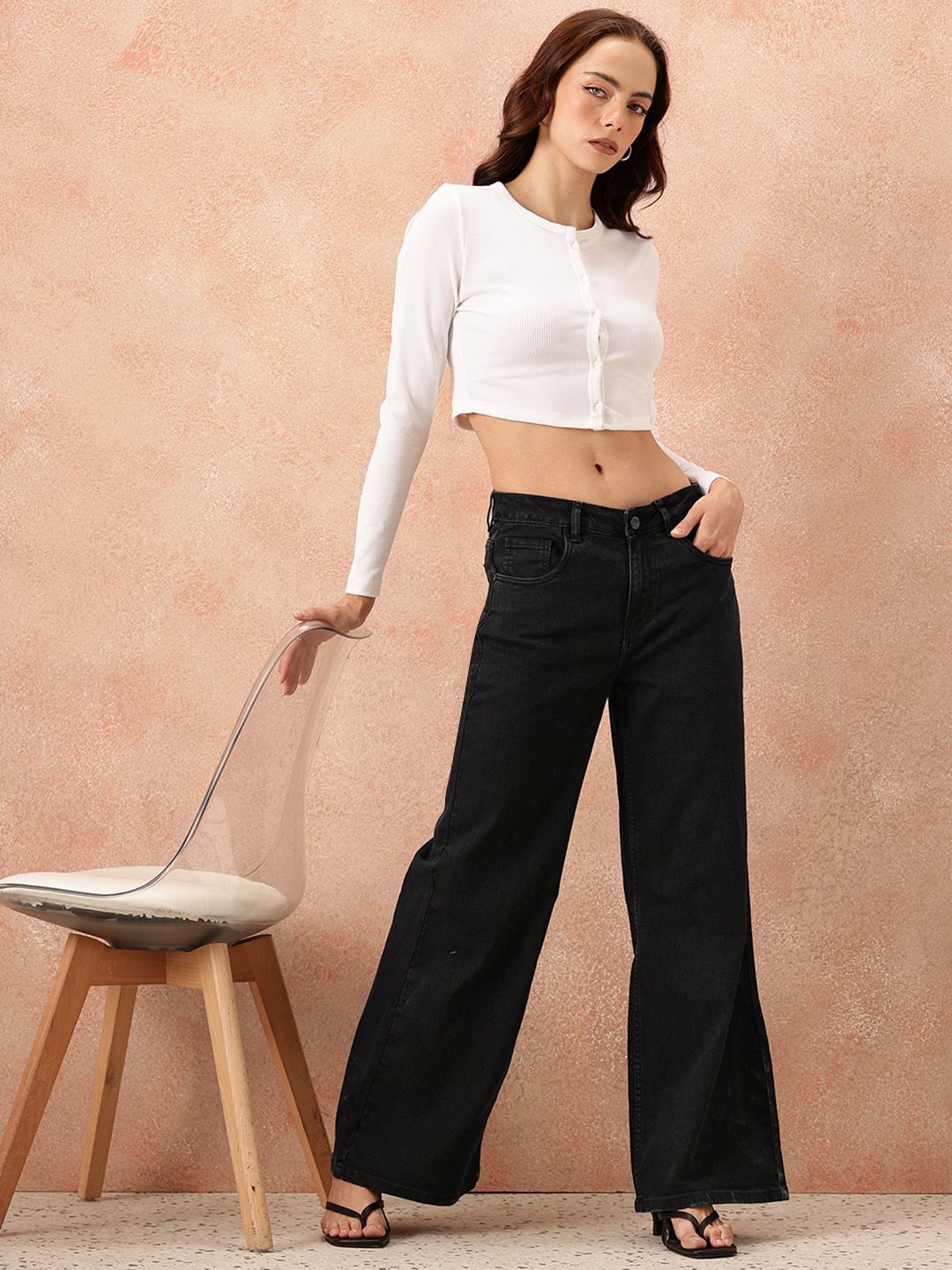 all about you Women Wide Leg Jeans