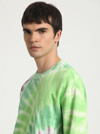 THE BEAR HOUSE Tie & Dye Pure Cotton Pullover