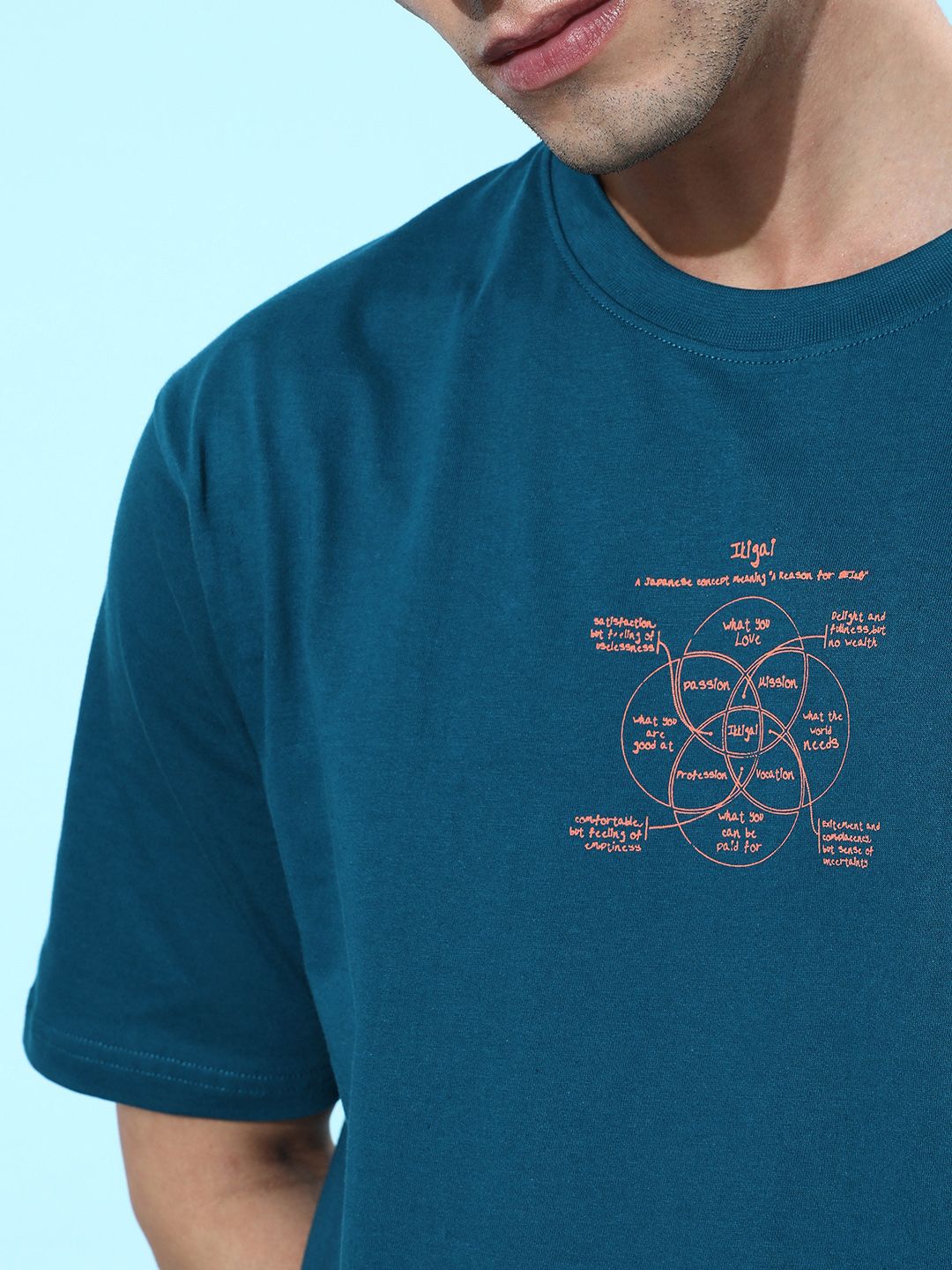 DILLINGER Graphic Printed Oversized T-shirt