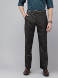 Park Avenue Men Textured Formal Trousers