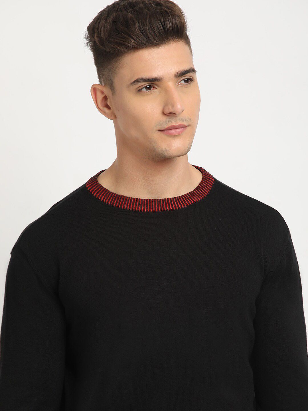 THE BEAR HOUSE Round Neck Pure Cotton Sweatshirt