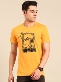Being Human Printed Pure Cotton T-shirt